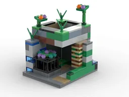 alternative build minecraft set 21189-1