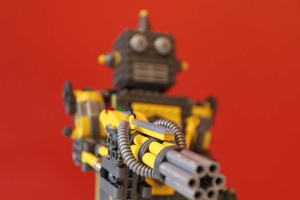 Lego Gun for Wind-up Robot