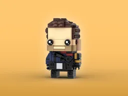 Bucky Barnes (Winter Soldier) Brickheadz LEGO MOC - Marvel Studios The Falcon and The Winter Soldier