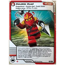 Trading Card, Ninjago Deck #2: 43 - Double Duel - North American Version / [No Color/Any Color]