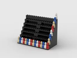 Microfig Display Stand