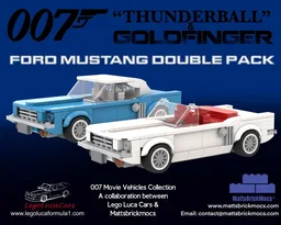007 Movie Mustang Double Pack