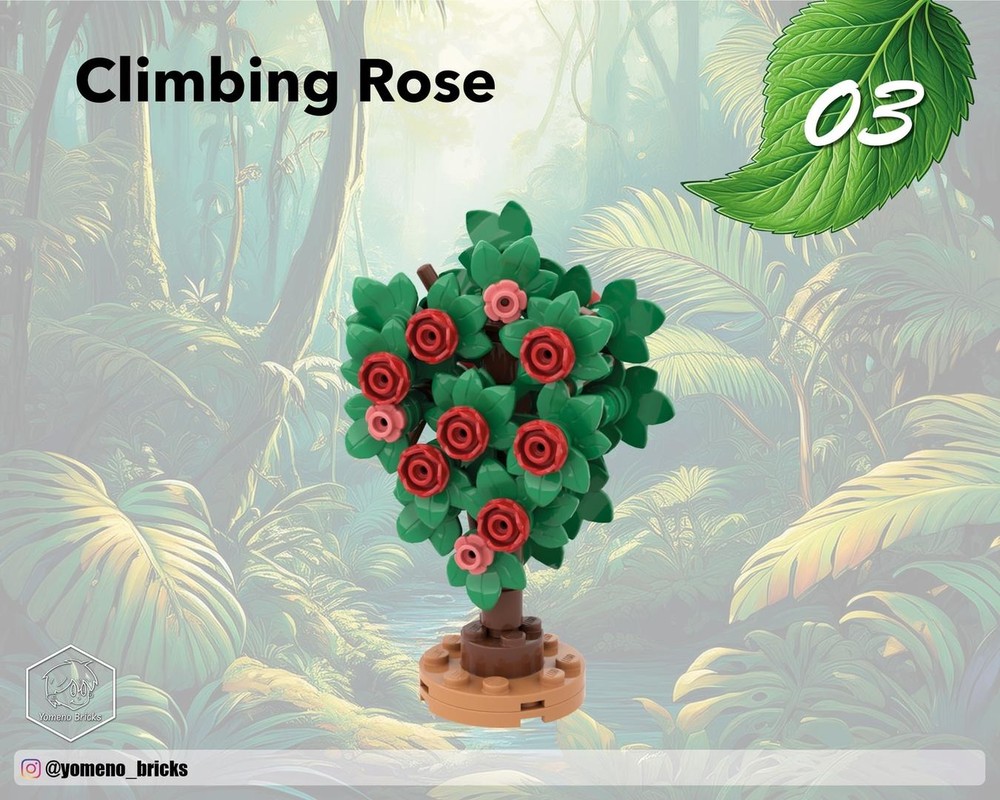 Lego Climbing Rose