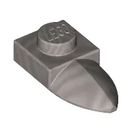 Plate Special 1 x 1 with Tooth / Pearl Light Gray