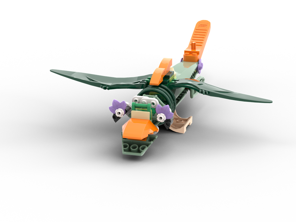 Lego Flower Dragon