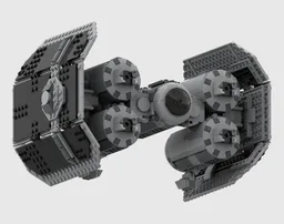 Tie Punisher Tie Interdictor (based on 75347)