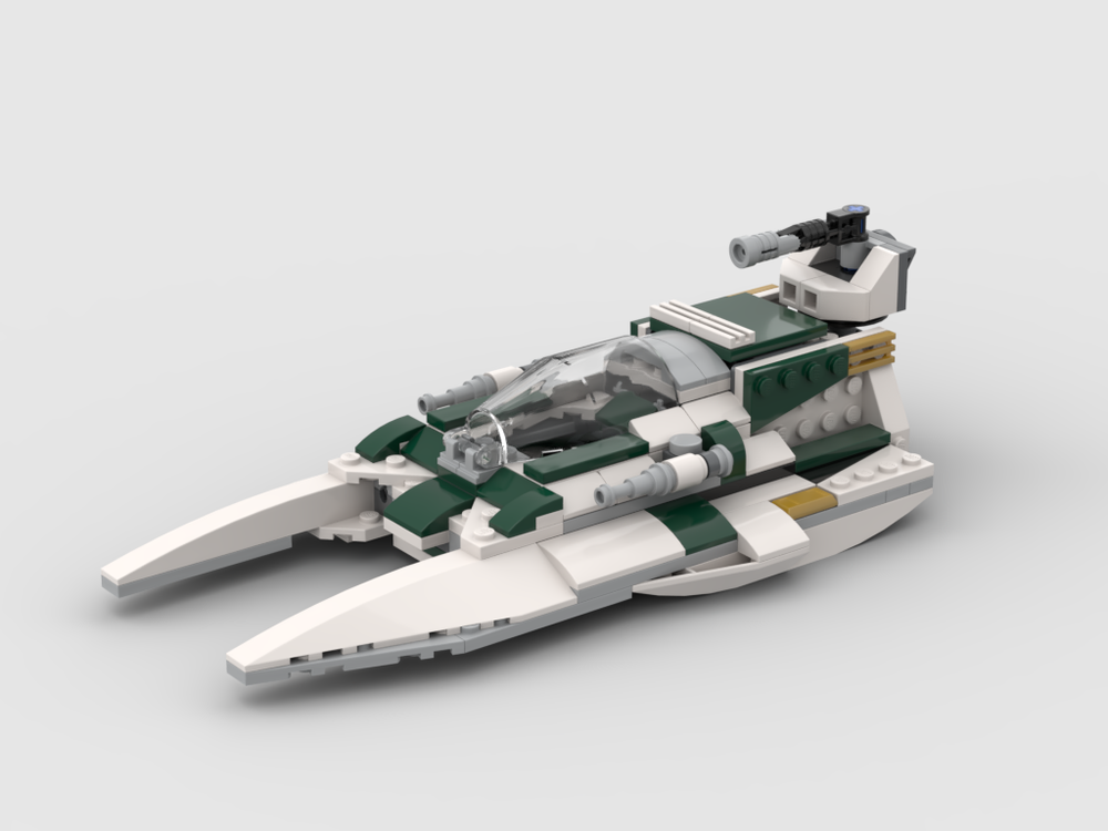 Lego 75248 - Resistance A-Wing Starfighter Alt Build - Fighter Tank