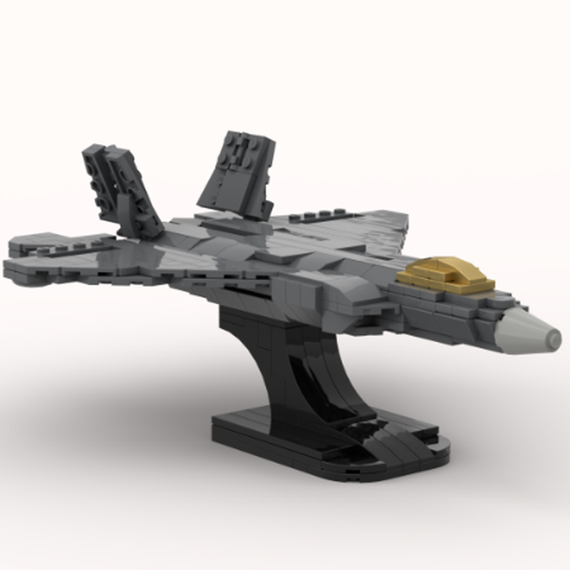 Lego F-22 Raptor Modifications (AdventureHill1)