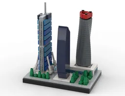 Milan City Life (add-on for "Milan skyline" MOC-217488)