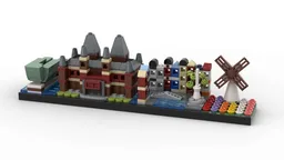 Amsterdam skyline