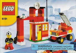 LEGO Fire Fighter Building Set