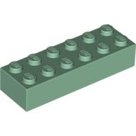 Lego Brick 2 x 6 / Sand Green