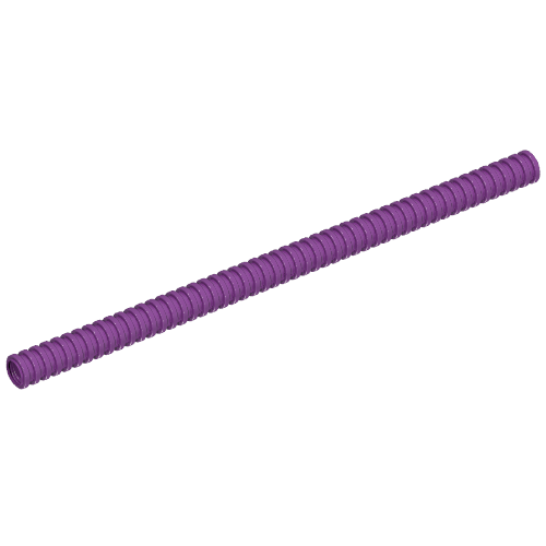 Lego Hose, Ribbed 7mm D. 16L / 12.8cm / Purple