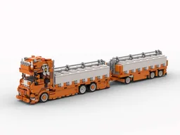Scania 144L 530 V8 Fish transport