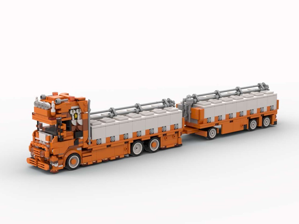 Lego Scania 144L 530 V8 Fish transport