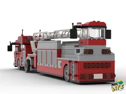 Tiller fire engine