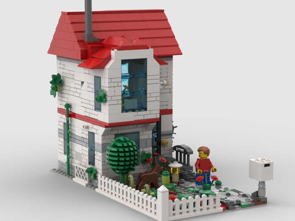 Lego Suburban Home
