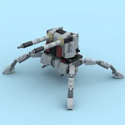 Mobile Artillery Platform from 2x set 75345