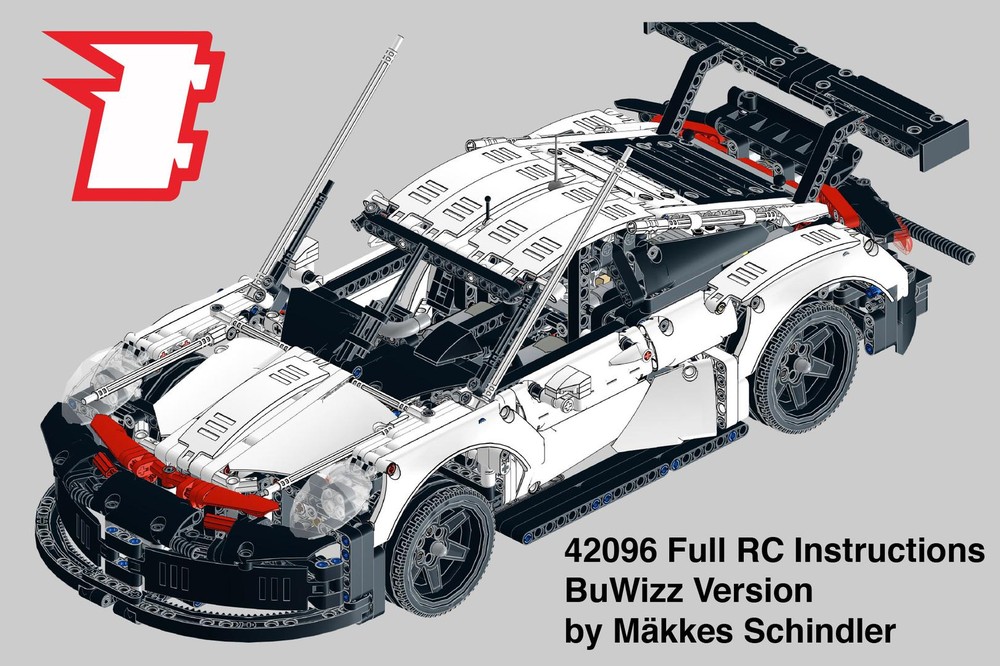 Lego Custom 42096 Full RC with LED lights - BuWizz Version