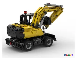 RC Wheel Excavator