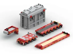 10 Axles Low Loader Trailer