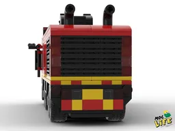 Airport fire engine 8 wheels
