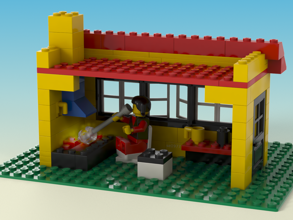 Lego 6365 Glass blower workshop
