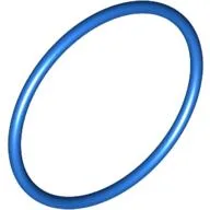 Technic Rubber Belt Medium [26mm ID] [Round Cross Section] / Blue