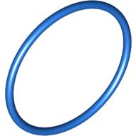 Lego Technic Rubber Belt Medium [26mm ID] [Round Cross Section] / Blue