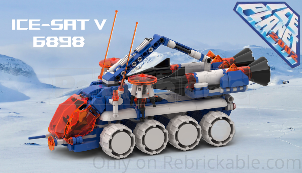 Lego ICE-SAT V 6898 remake