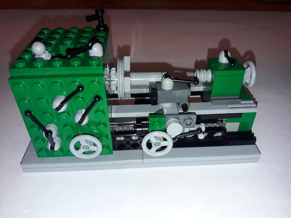 Lego Minifige scaled Lathe