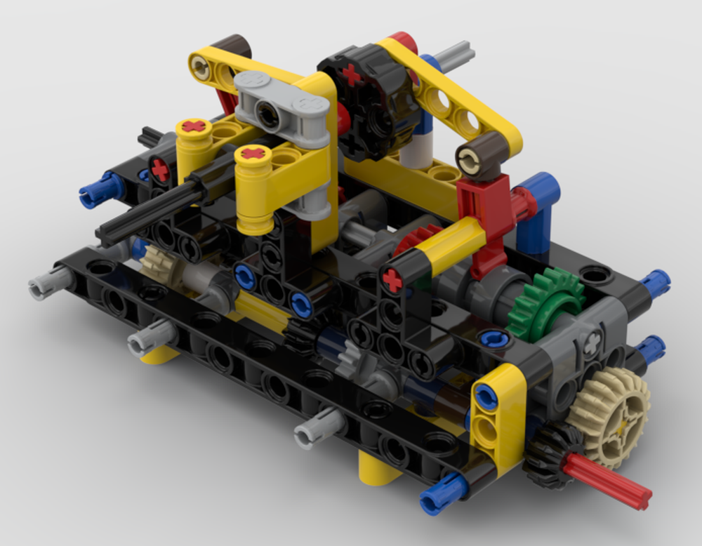 Lego Another 4 Speed Sequential Gearbox