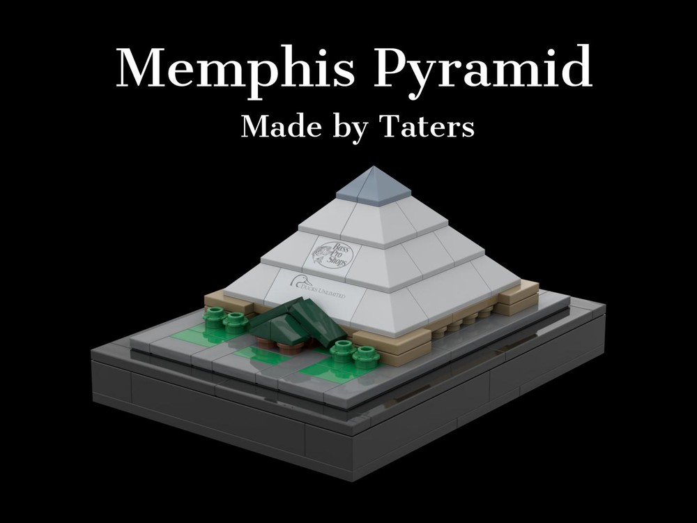 Lego Bass Pro Shops Pyramid|Memphis Pyramid