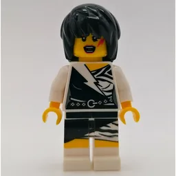 Rock Band - White Torso, White Legs, Black Hair
