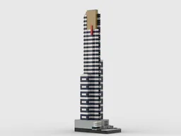 Eureka Tower at 1/650th Scale