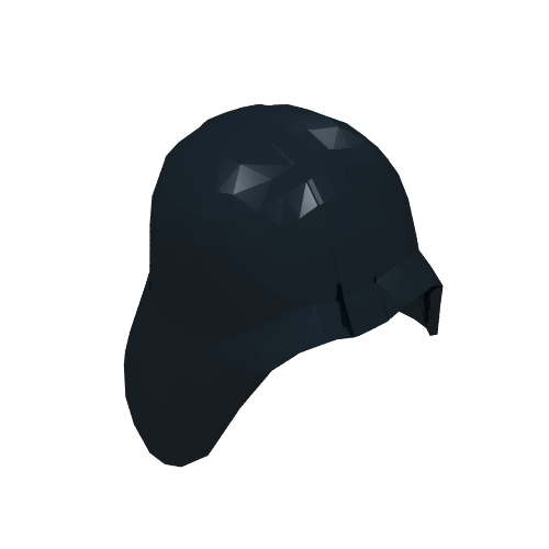 Lego Large Figure Helmet, Darth Vader / Black