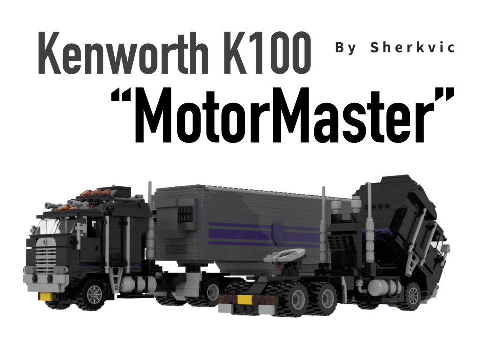 Lego Kenworth K100 " Motor Master "