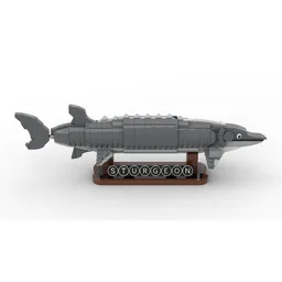 Lego Sturgeon Fish