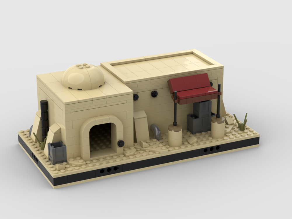 Lego Desert House #12 for a Modular Space desert village