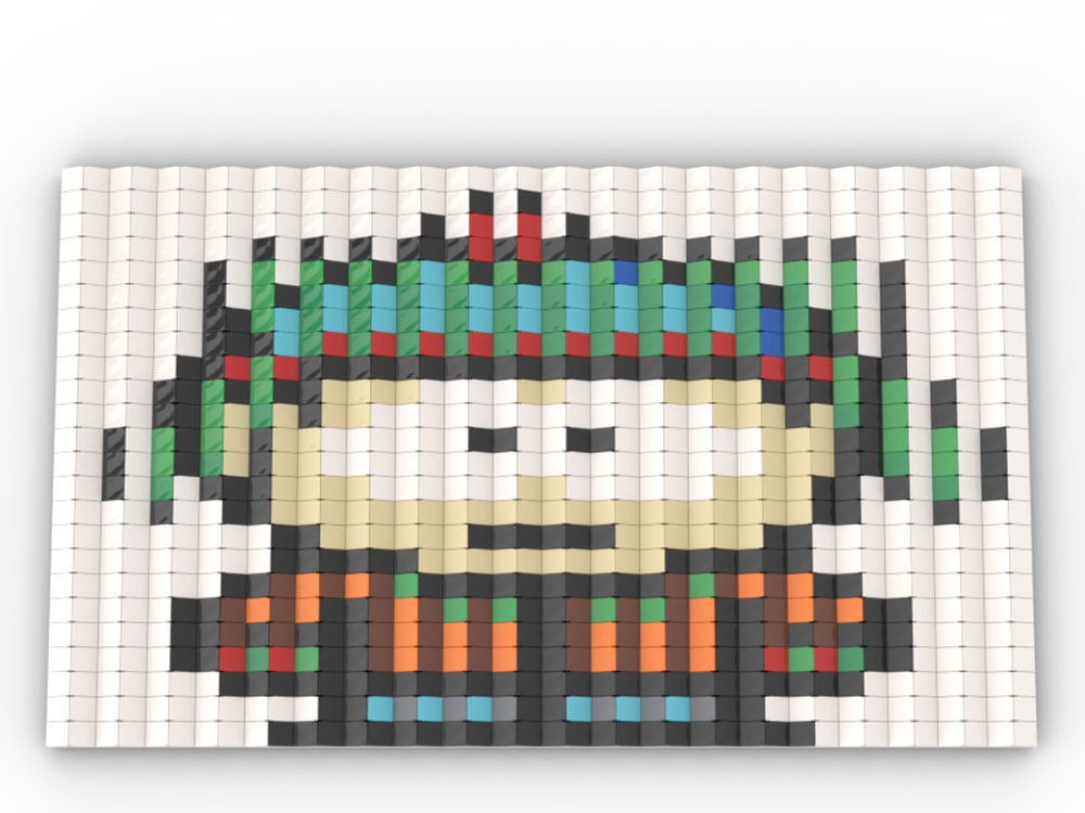 Lego South Park Stan and Kyle two-sided picture (Lenticular)