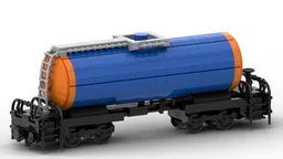 Tank wagon - Wagon citerne - MOC