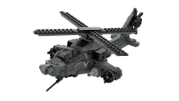 AH-64 Apache Military Helicopter: Alternate Build of Dune Ornithopter Set
