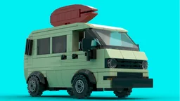 Surfer Boy Pizza Van