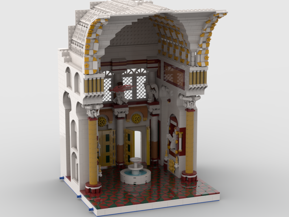 Lego Roman Imperial Bath, Part 1