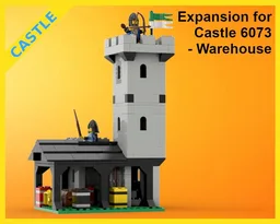 Classic Castle Expansion - 6073 - Warehouse