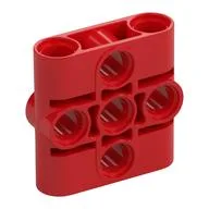 Technic Connector Beam 3 x 3 / Red