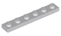 Plate 1 x 6 / Light Bluish Gray