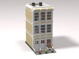 Modular House with Candy shop
