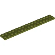 Plate 2 x 16 / Olive Green
