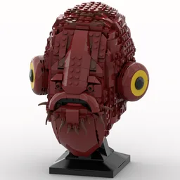 Admiral Ackbar Head - Helmet Collection Style